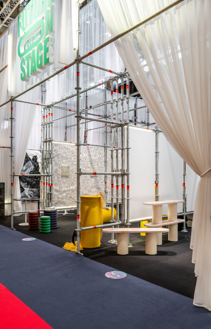 L’espace Future On Stage lors du salon Maison et Objet de janvier 2024. © Anne-Emmanuelle Thion