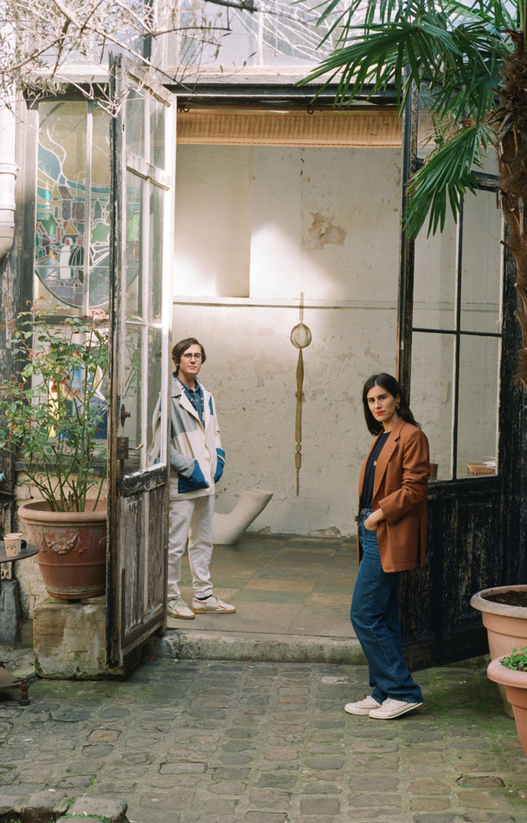 Marta Jurado Chagnaud et Louis Chagnaud, les fondateurs de Bisa Studio. © Valentin Russo