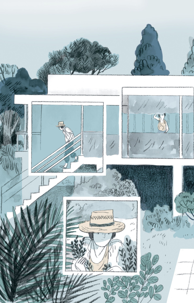 Extrait de « Eileen Gray, une maison sous le soleil », de Charlotte Malterre-Barthes et Zosia Dzierżawska (éditions Dargaud, 2020).