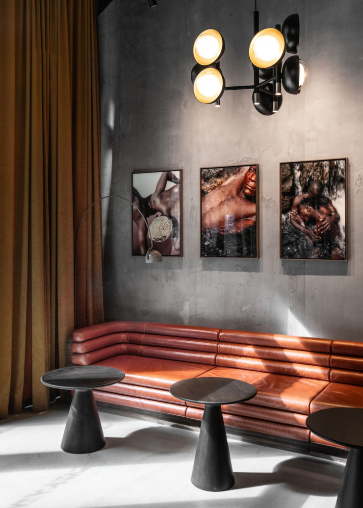 Le Café Bar décoré par Werner Aisslinger.