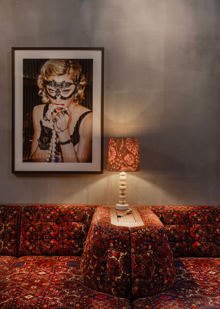 Le bar Veronika au cinquième étage du bâtiment.