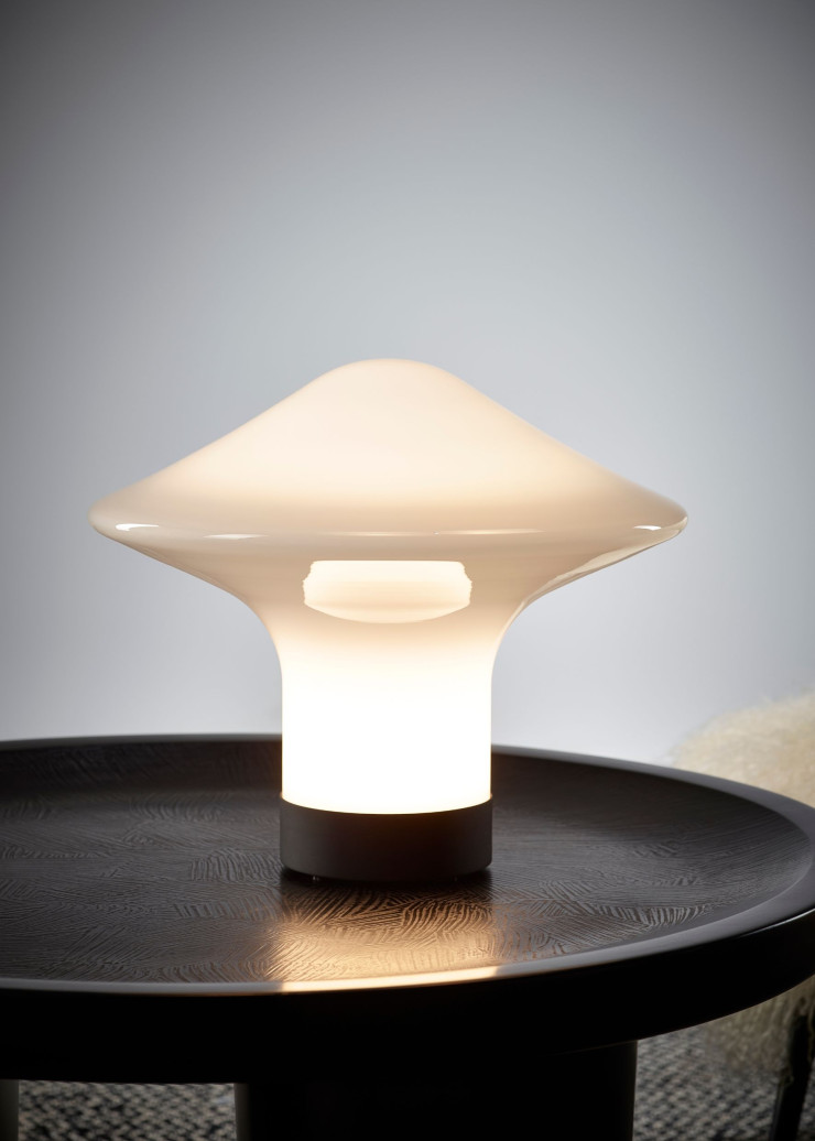 Un des luminaires de la collection « Trottola ».