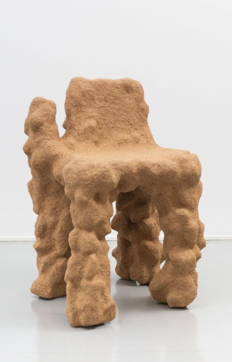 La chaise Wood Clay du designer Sigve Knutson.