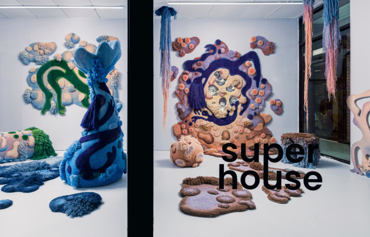 Exposition Alfie Kulper à la galerie Superhouse, dans l’ancien espace de New York. (c) Luis Corzo