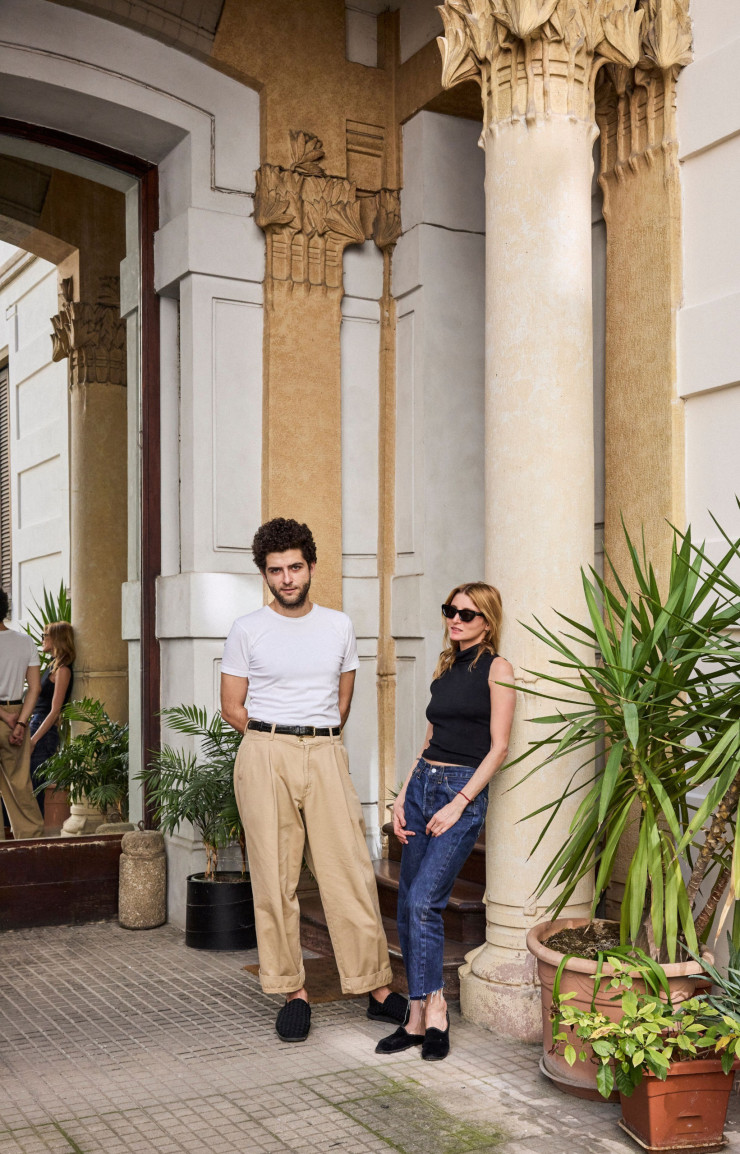 Cléo Döbberthin et Lorenzo Lo Schiavo, fondateurs du studio Palma. (c) Jonathan Hökklo
