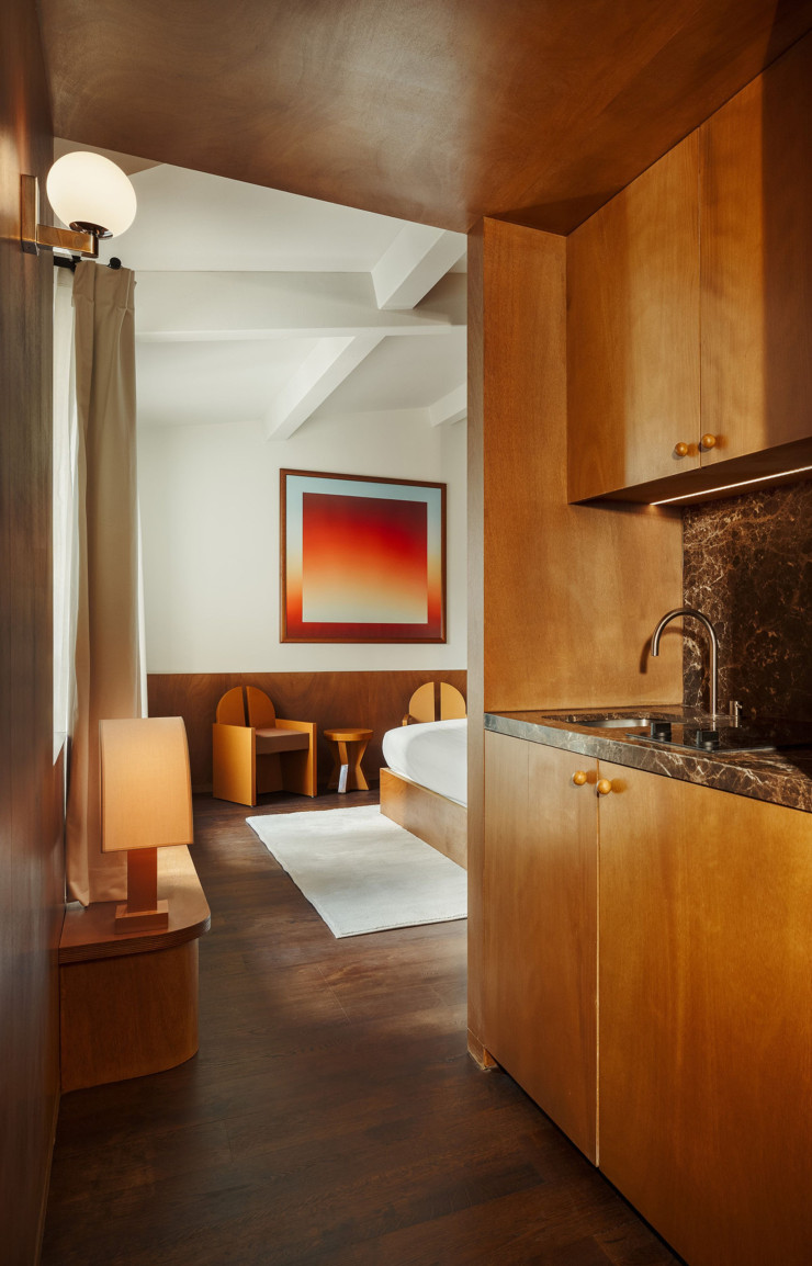 L’une des résidences Bouchardon du groupe Edgar Suites situées à Paris Xe. @ Ludovic Balay