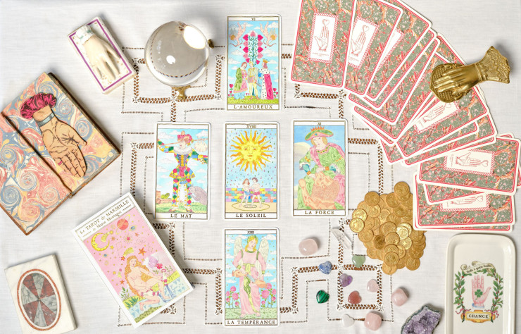 Le magnifique Tarot de Marseille dessiné par Marin Montagut, lui aussi fasciné par le tirage de cartes.