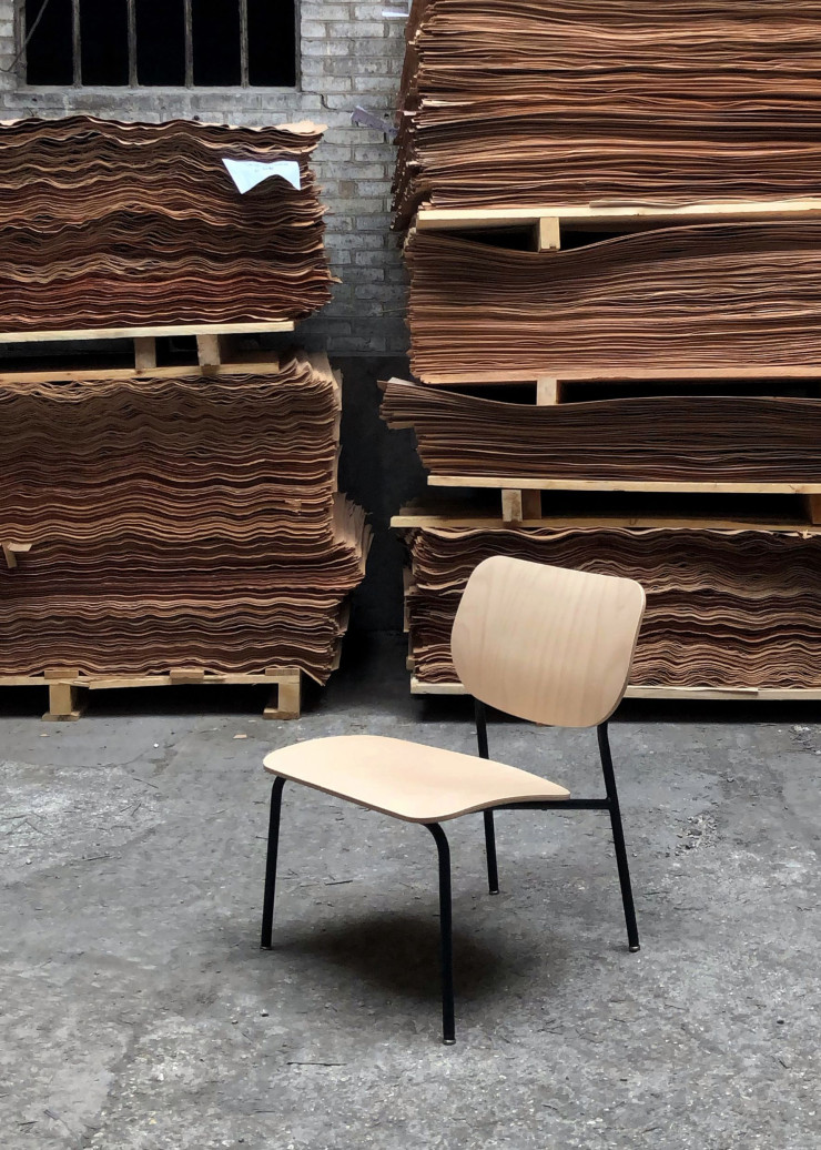 Prototype de la chaise CD10 (La Chaise Française, 2023).