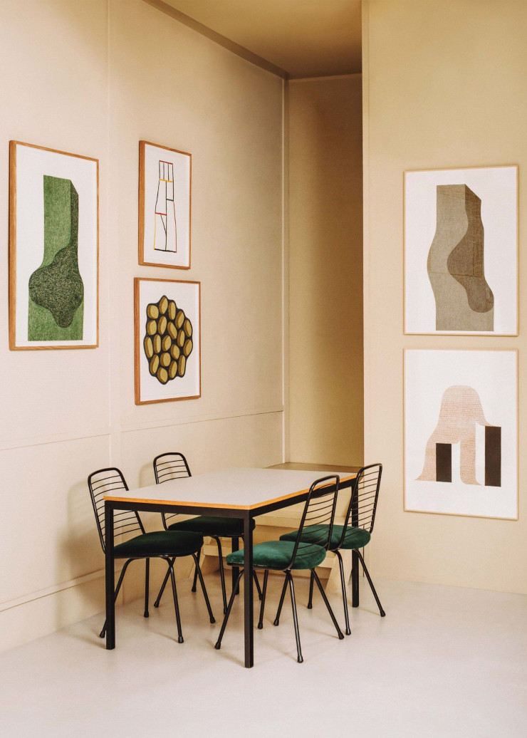 Dessin issu de l’exposition « Refuges » à la galerie Pradier-Jeauneau (2024).