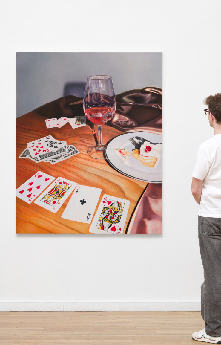 Vue de l’exposition de Tomona Matsukawa à la galerie Ceysson & Bénétière.