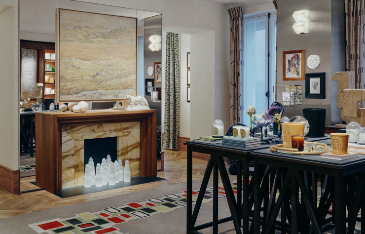 Le salon des parfums d’intérieur.