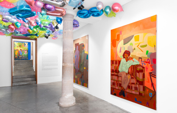 Exposition « Chilly Winds Don’t Blow », Khalif Tahir Thompson à la galerie Zidoun-Bossuyt, à Paris. © Zidoun-Bossuyt Gallery / Margot Montigny