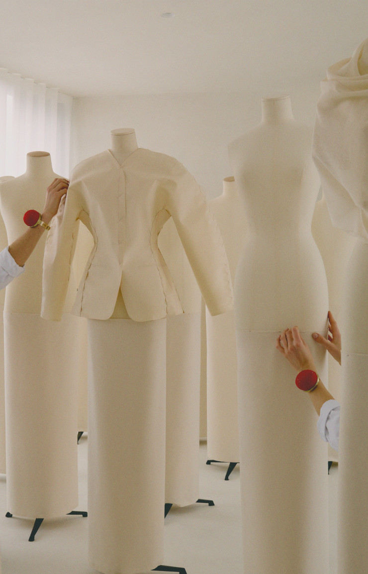 Les stockman attendant de revêtir leurs vêtements. © Bea De Giacomo