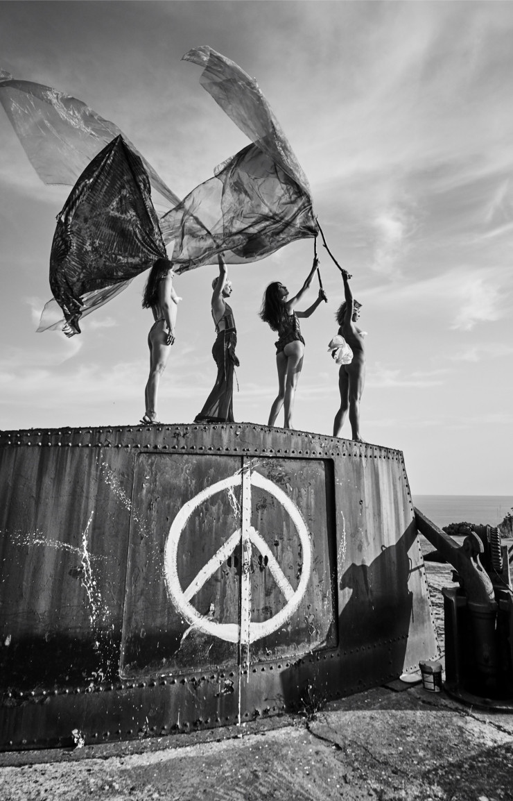 Photographie tirée de la série « Love Bunker » de Nicolas Guerin.