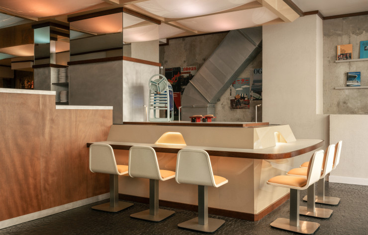 Le restaurant Matsuri de l’avenue Victor Hugo, à Paris, revu et corrigé par Rudy Guénaire. © Ludovic Balay