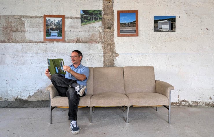 L’artiste Étienne Bouet.