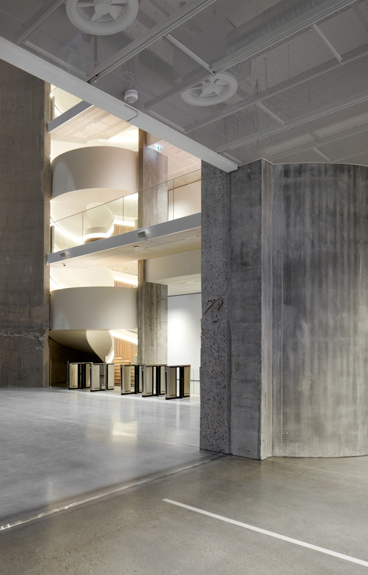 Le musée KunstSilo, à Kristiansand en Norvège.