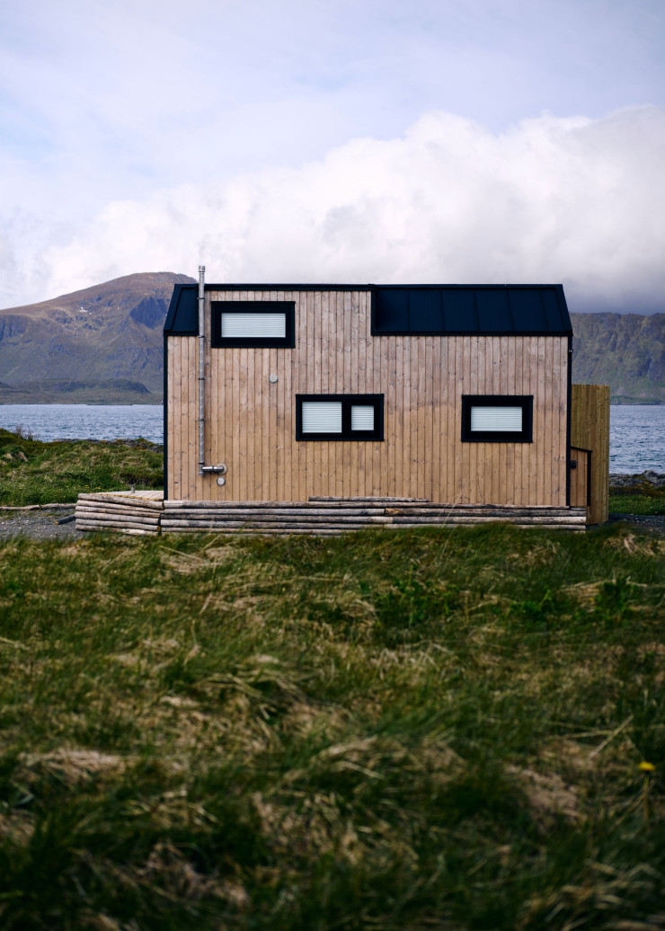 Une tiny house au village de Ramberg. © Laurent Fabre