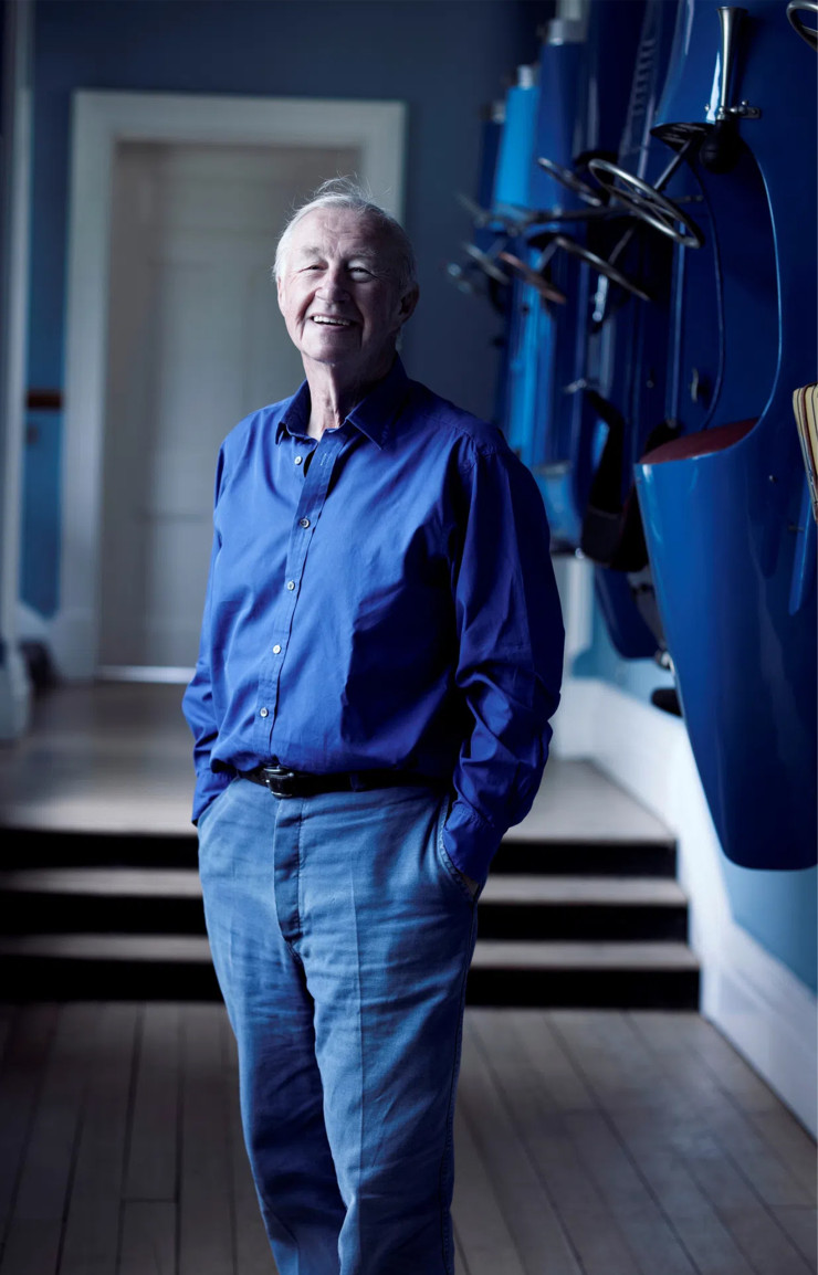 Portrait de Terence Conran.