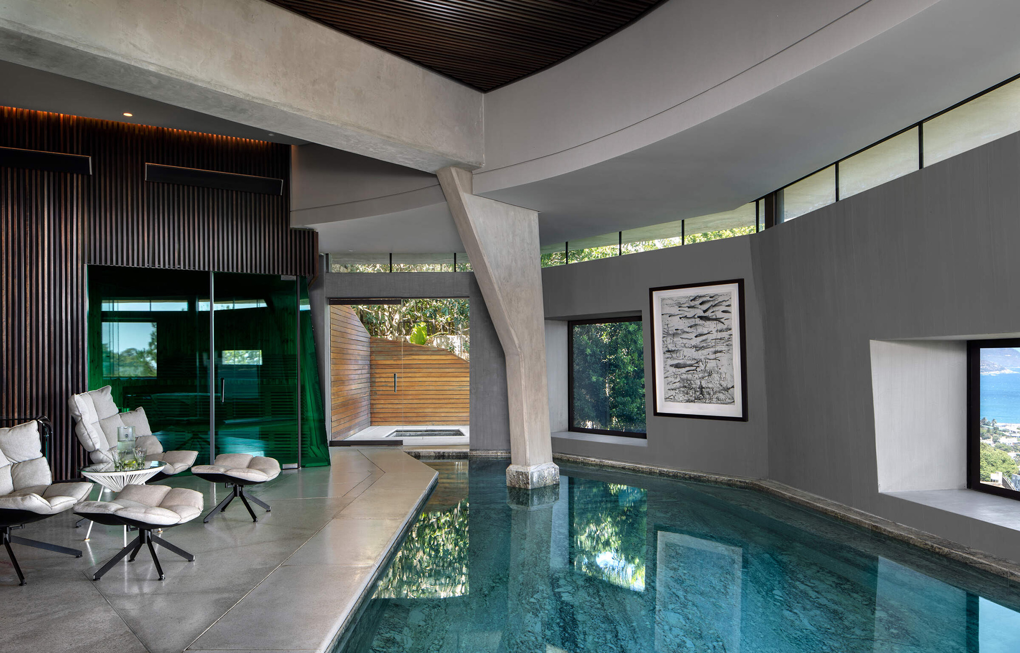 villa afrique du sud a louer architecture moderniste incroyable